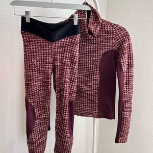 Nike rasberry and Black Women's Pants & Jumpsuit Set